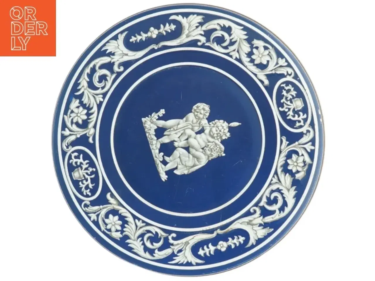 Billede 6 - Dekorativ dåse i Wedgwood-stil (str. Diameter 21 cm h 10 cm)
