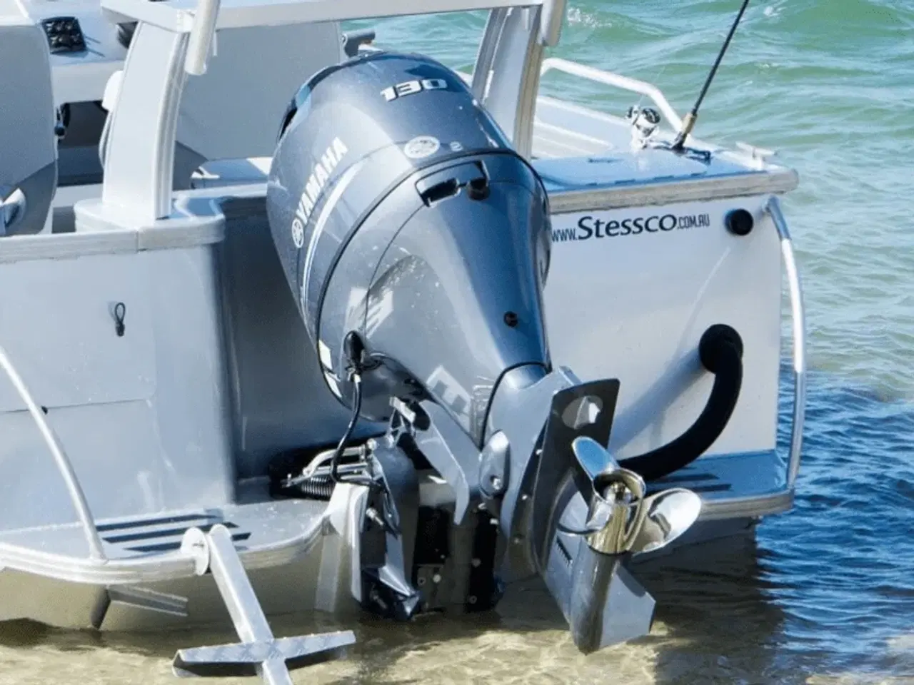 Billede 16 - Yamaha 130 HK - Fjernbetjent, Elektronisk start, Powertrim