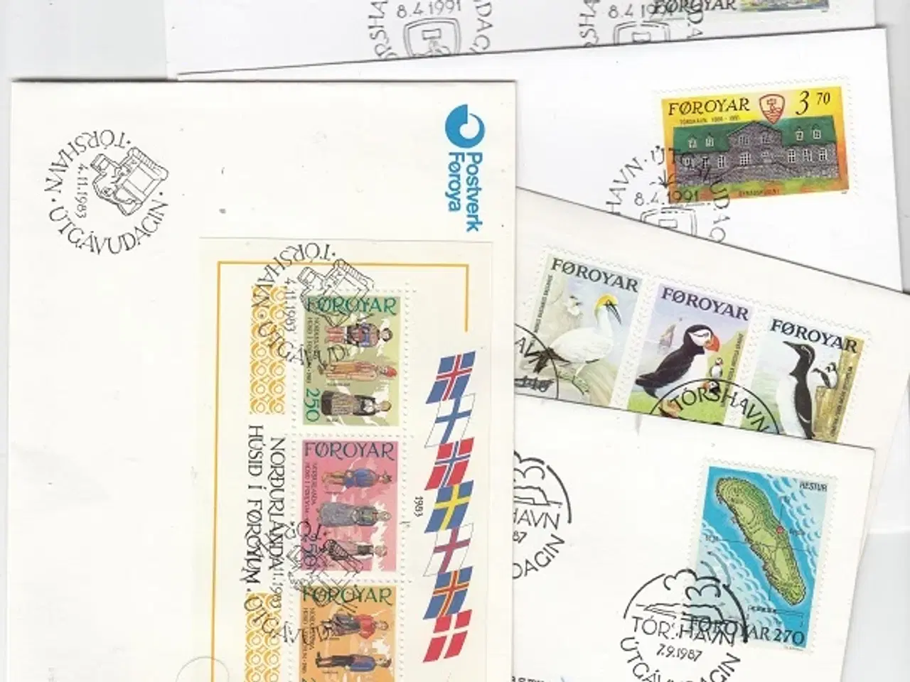 Billede 3 - Førøske frimærker. 500 stk på FDC. Mange ældste.