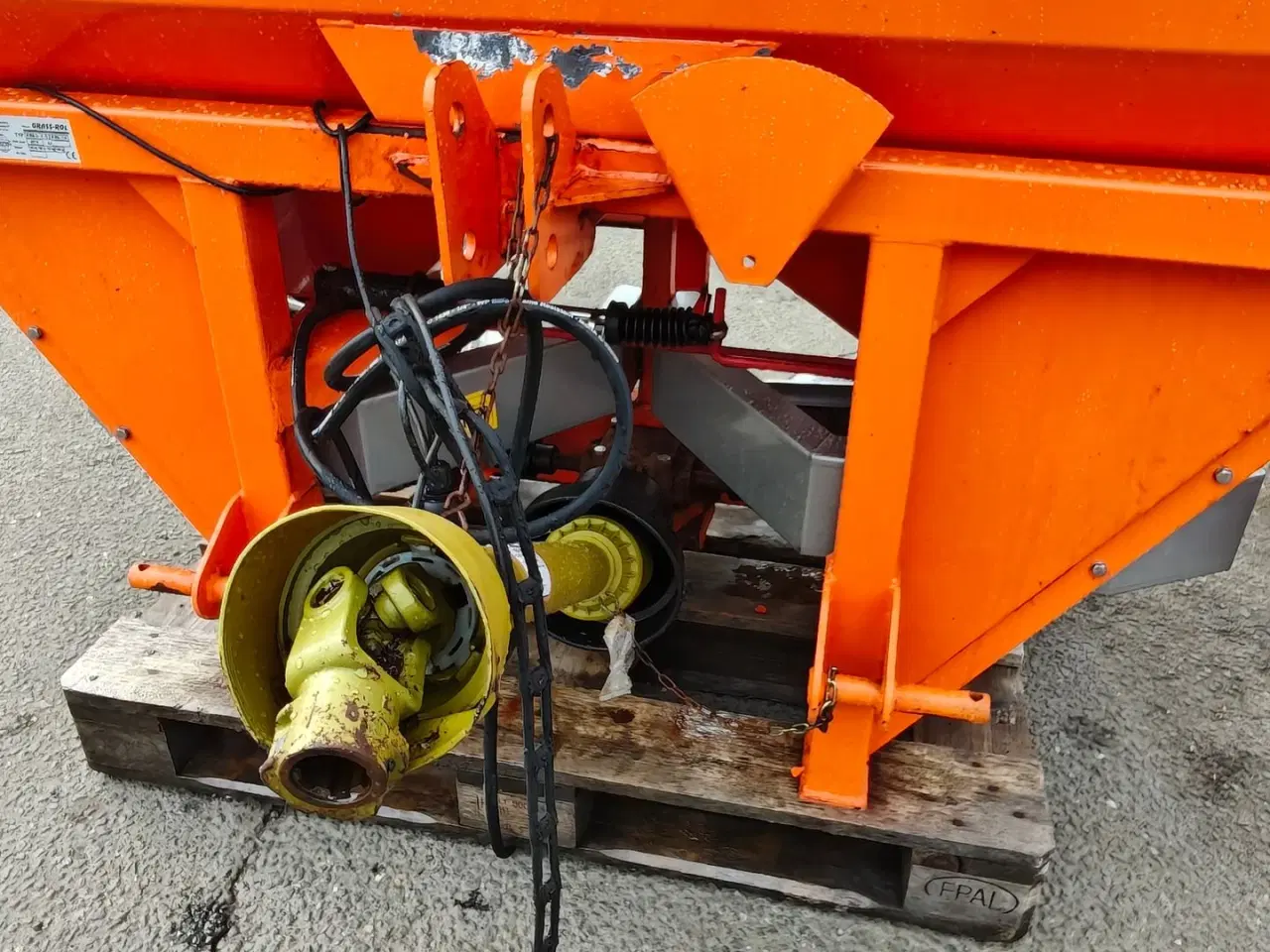 Billede 8 - GRASS-ROL Centrifugal spreder til Salt og Gødning