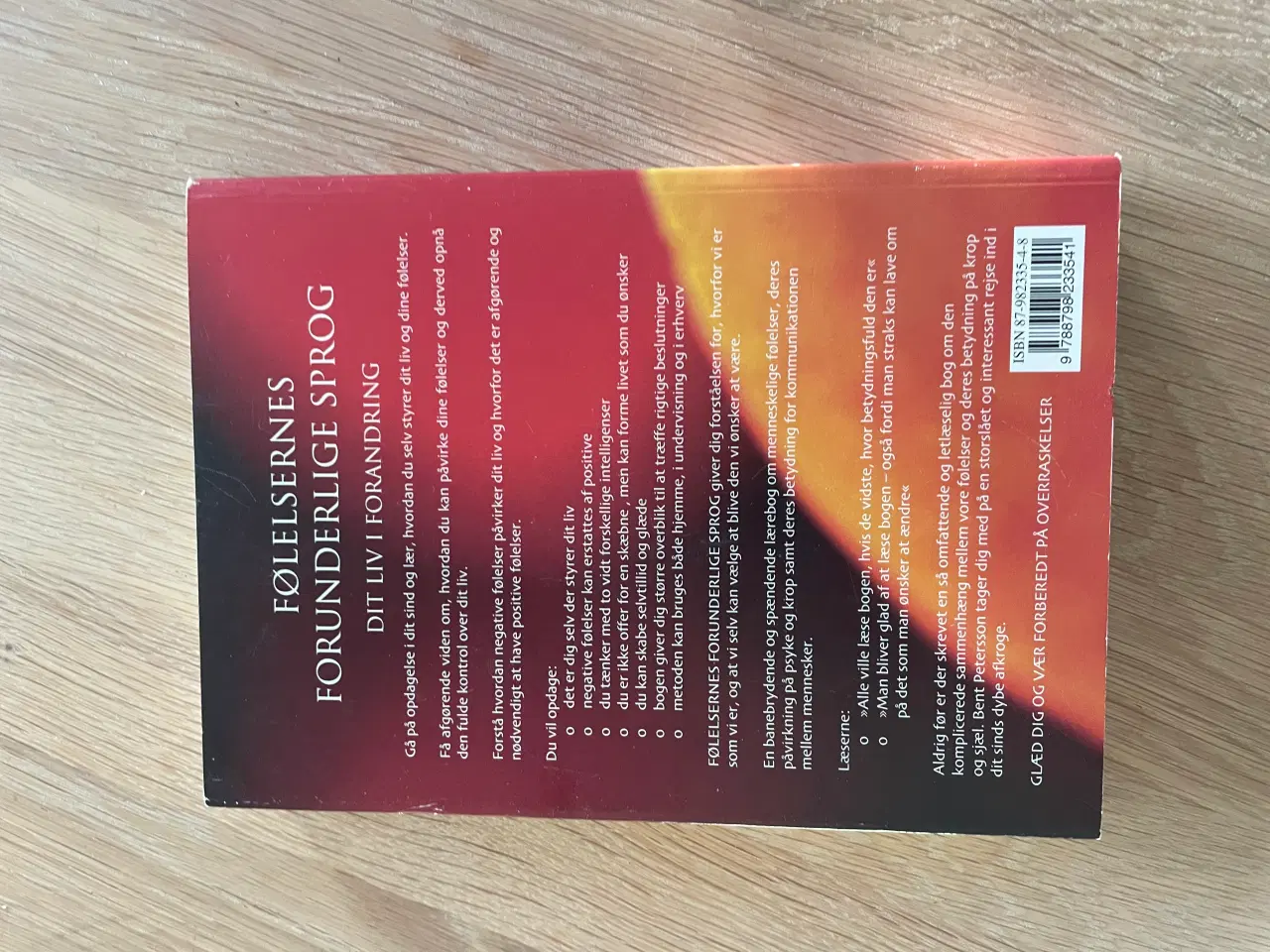 Billede 2 - Følelsernes forunderlige sprog af Bent Petersson