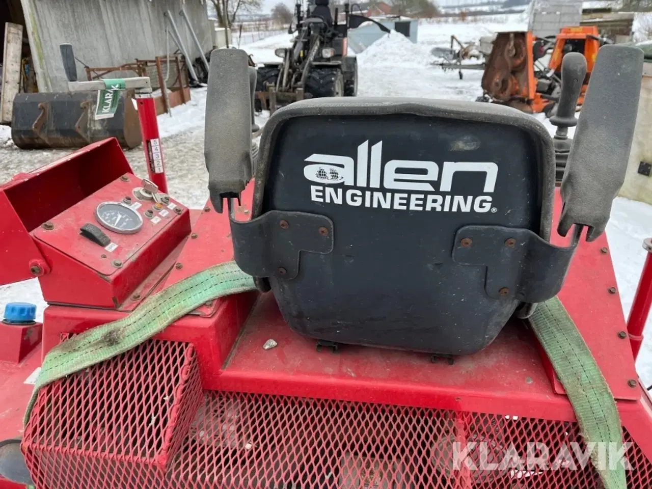 Billede 10 - Glittemaskine Allen Engineering Razorback Rider Super Pro 400 Diesel