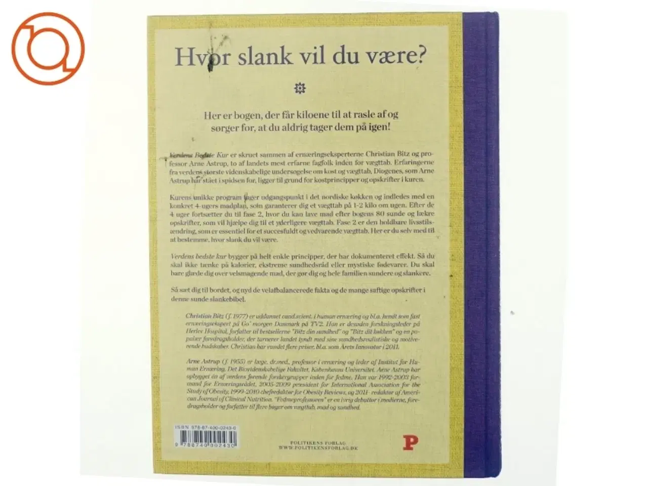 Billede 3 - Verdens bedste kur : vægttab der holder af Christian Bitz (Bog)