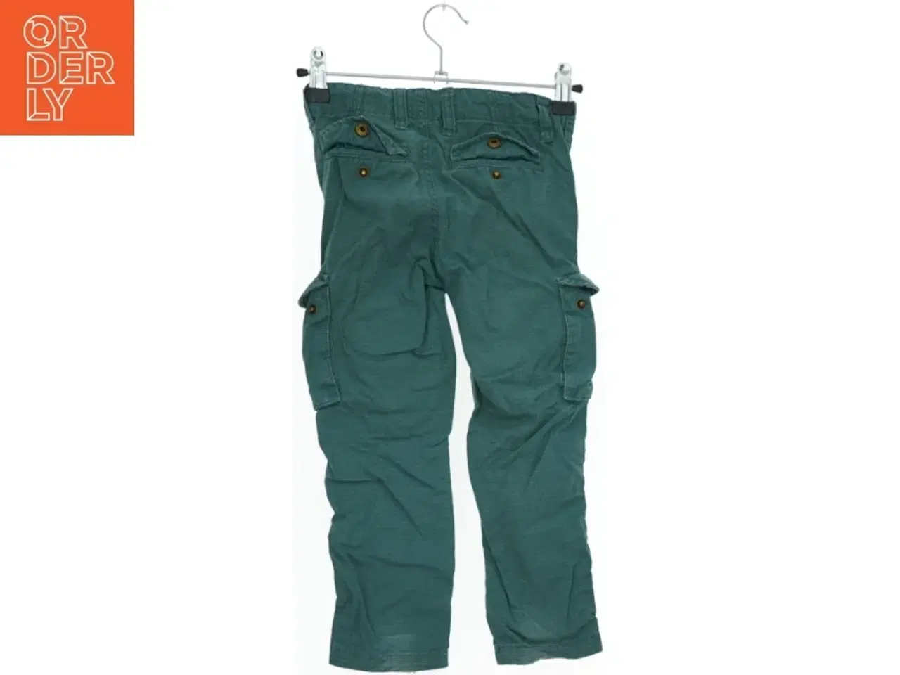 Billede 2 - Grønne cargobukser til børn (str. 110)