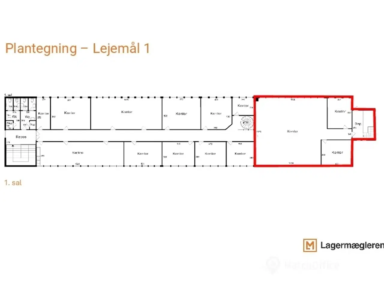 Billede 7 - Avedøre -  400m² lager/showroom og kontor samt 300m² indhegnet oplagsplads