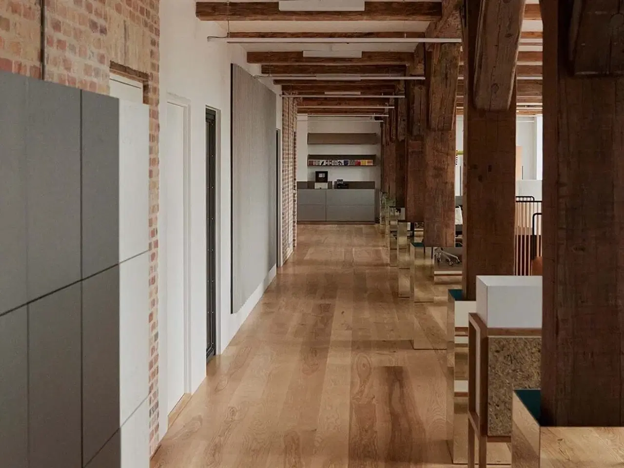 Billede 6 - Historisk og enestående: 1. sal i Kuglegårdens Artilleriværksted Øst