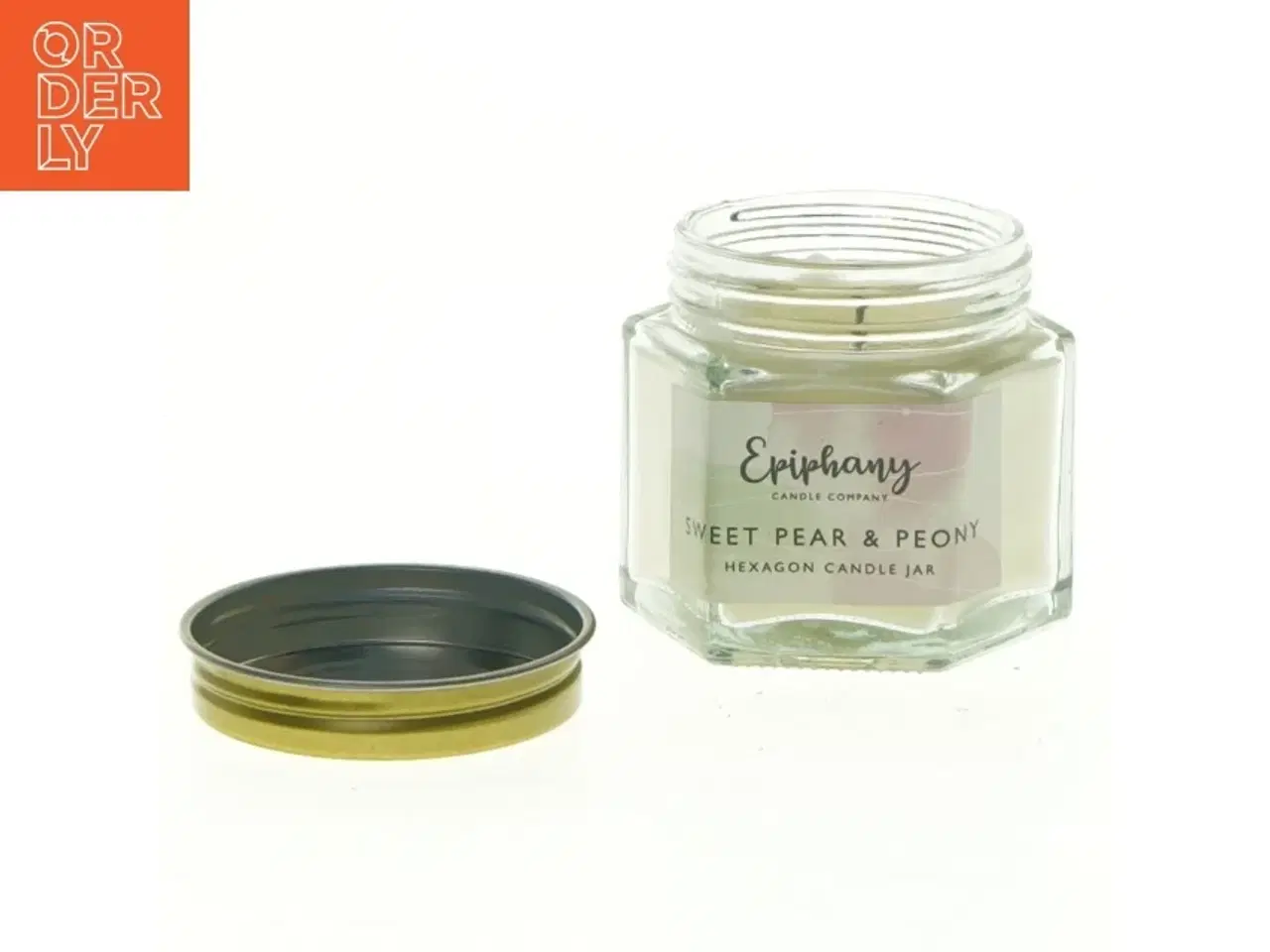 Billede 3 - Sekskantet duftlys fra Epiphany (str. 6 x 6 cm)