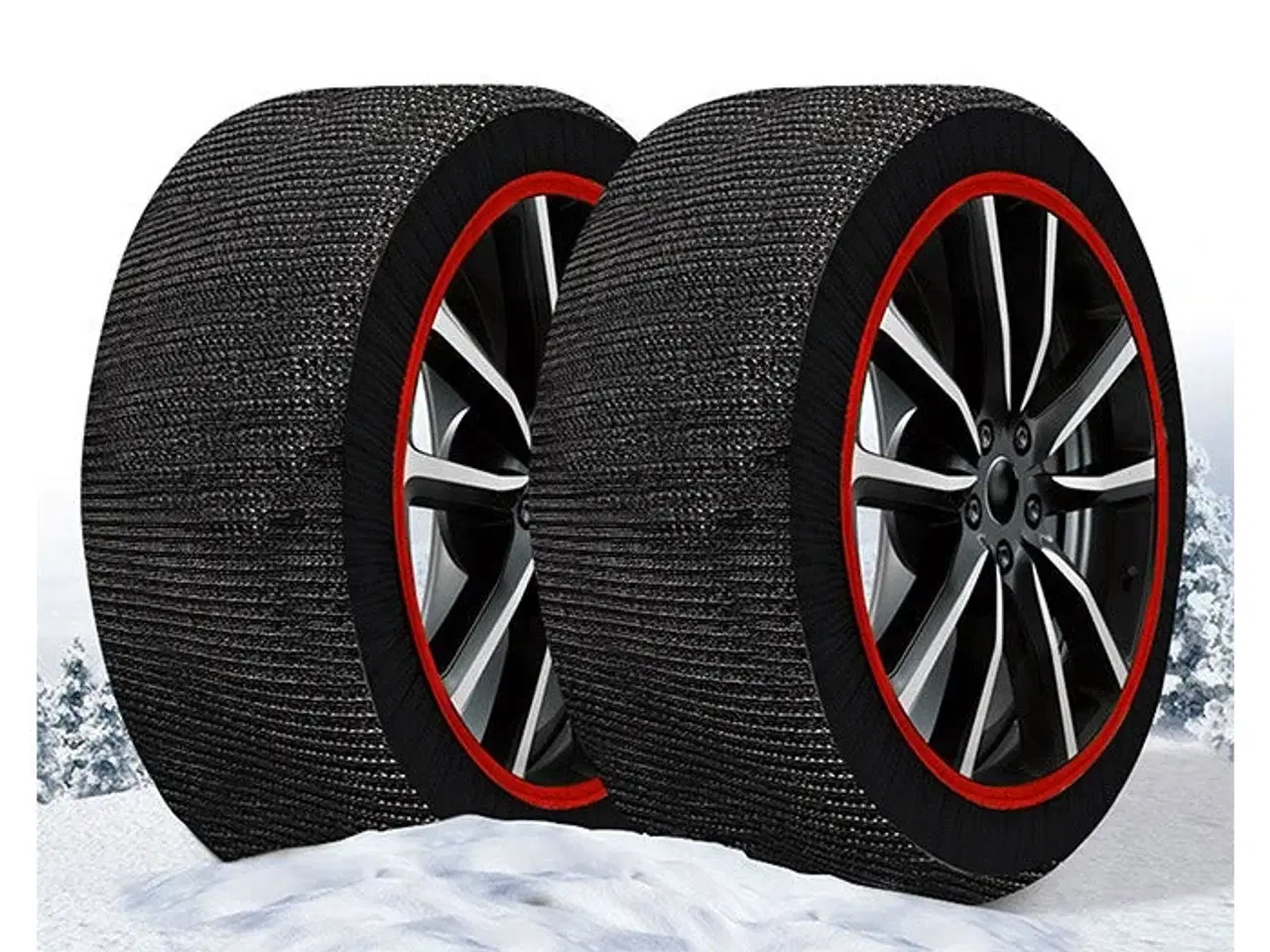 Billede 1 - Maranello Super X Ultra stærke Snesokker str. XXL