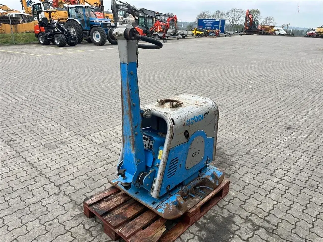 Billede 3 - Weber CR7 COD 480kg Diesel pladevibrator