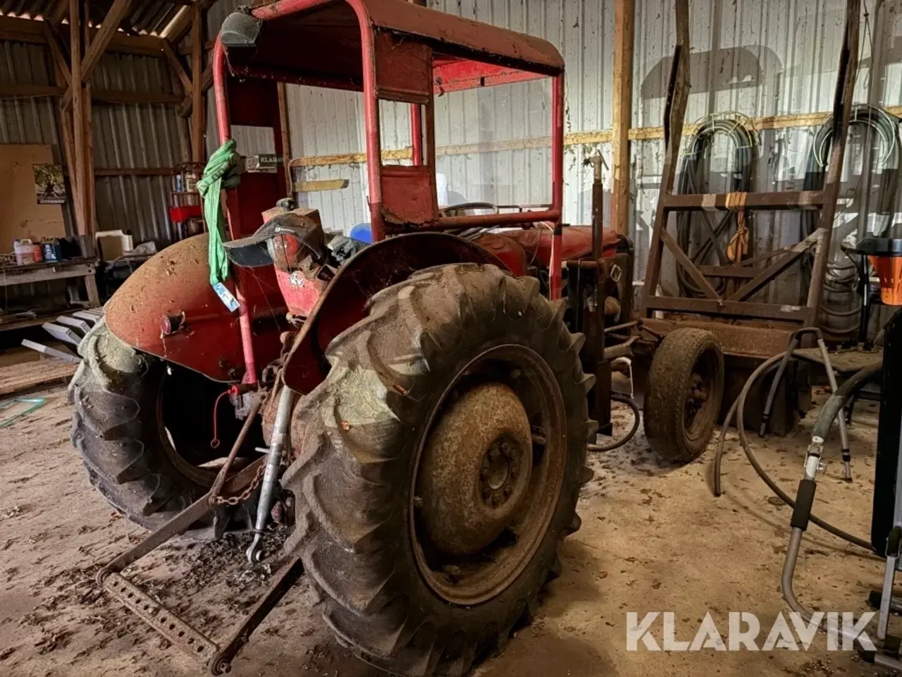 Billede 2 - Veterantraktor Massey-Ferguson 35 med frontlæsser og redskaber