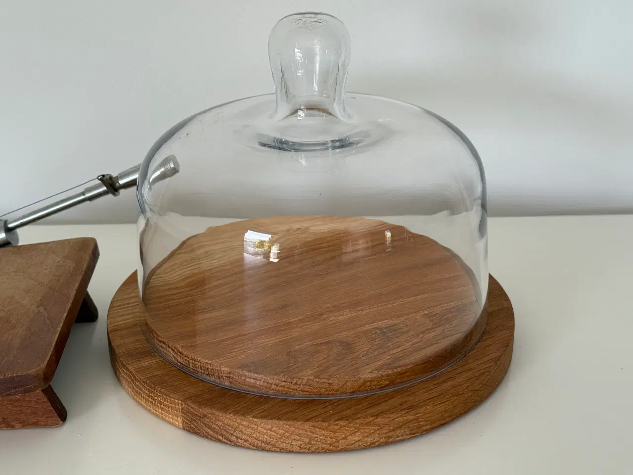 Billede 2 - Retro teak osteklokke og oste skære