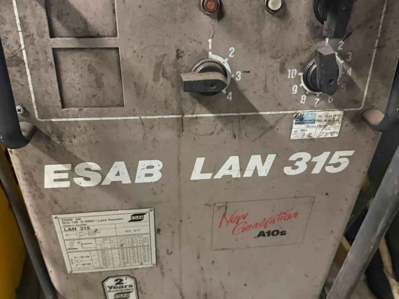 Billede 1 - Esab co2 svejser 315 amp