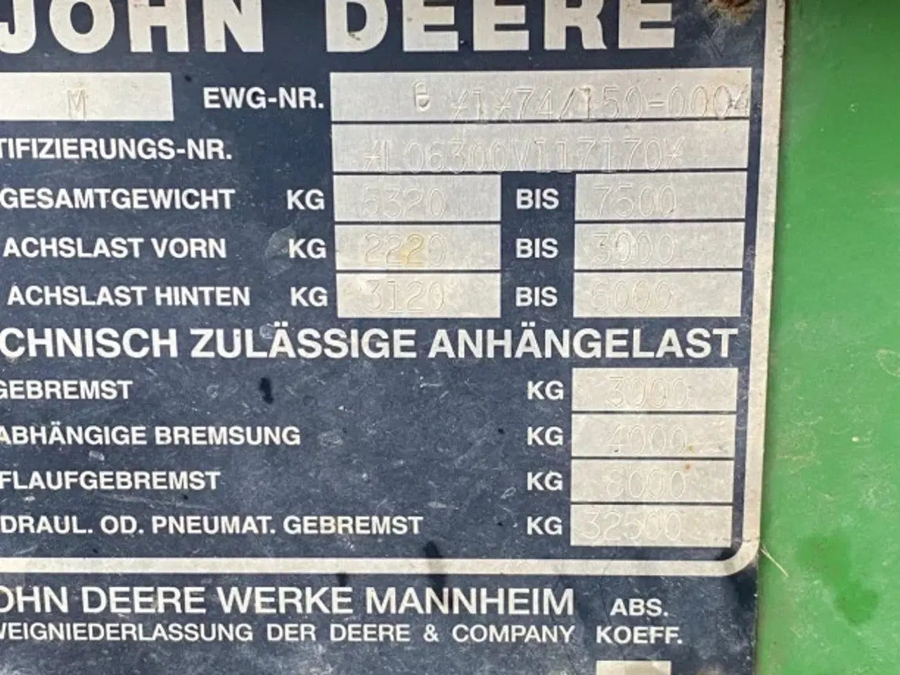 Billede 15 - John Deere 6300 (Sælges i dele/ For Parts)