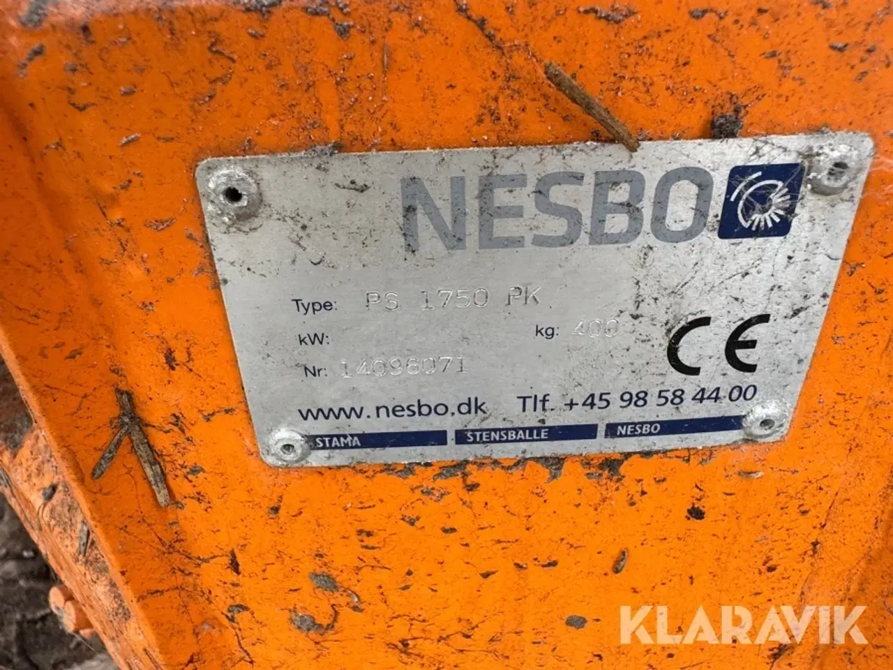 Billede 5 - Sneskraber Nesbo PS 1750 PK