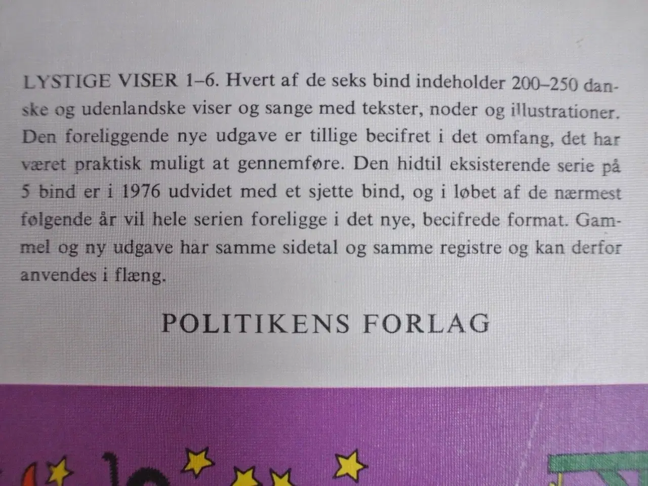 Billede 2 - lystige viser 5 - tekster noder becifringer, red. 
