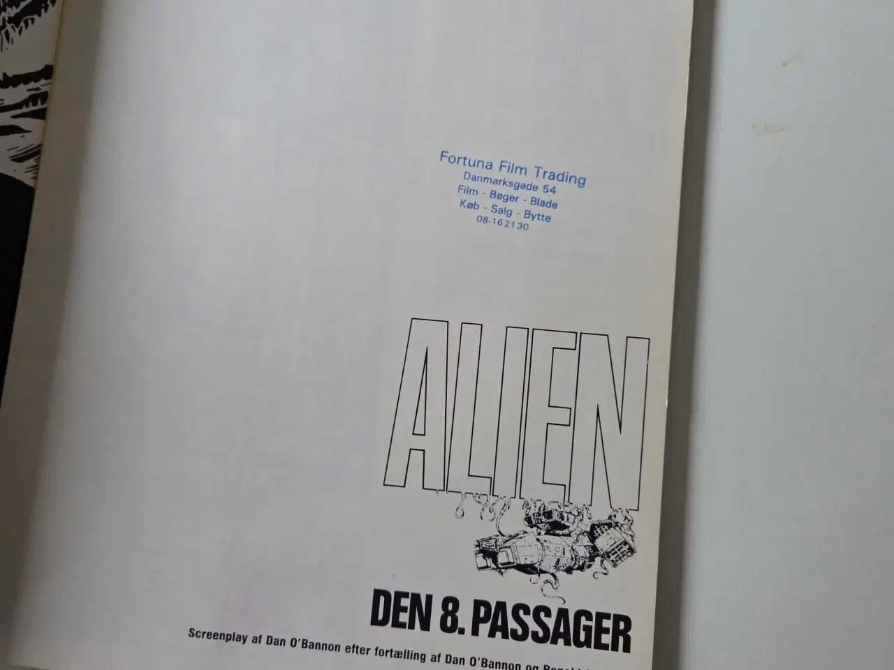 Billede 3 - Alien, den 8. passager. Tegneseriealbum. Velholdt