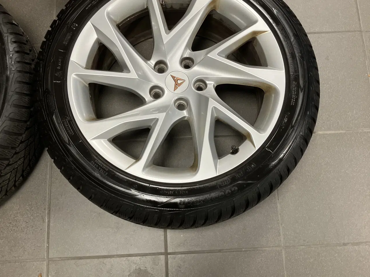 Billede 3 - OrgCupra 5x112 m Goodyear vinterdæk 