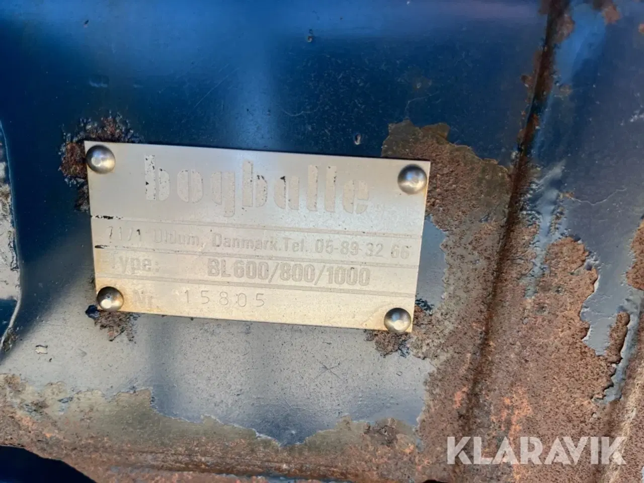 Billede 4 - Gødningsspredere Bøgballe BL600/800/1000