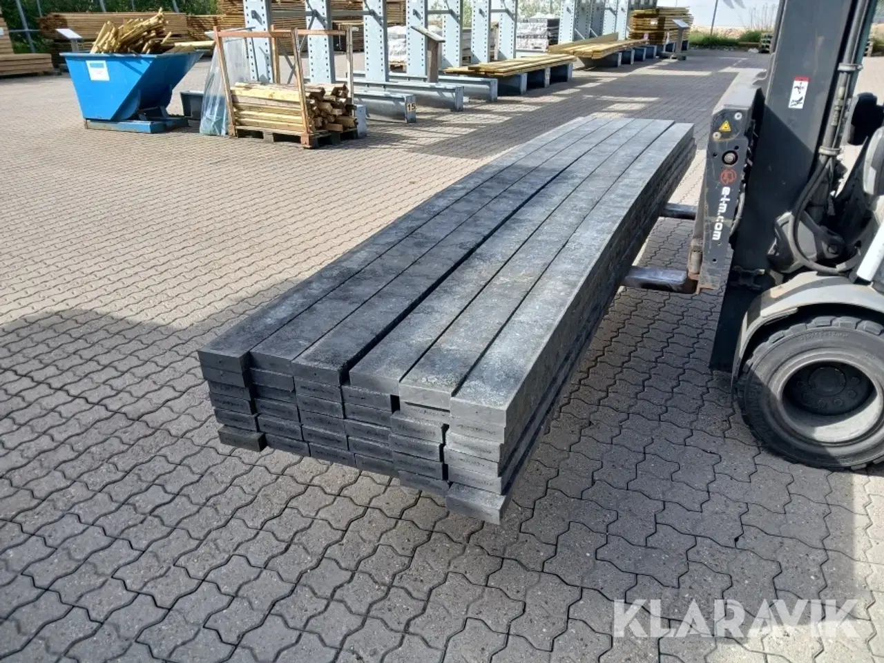 Billede 2 - Retextil planker sort fremstillet af genbrugs materiale