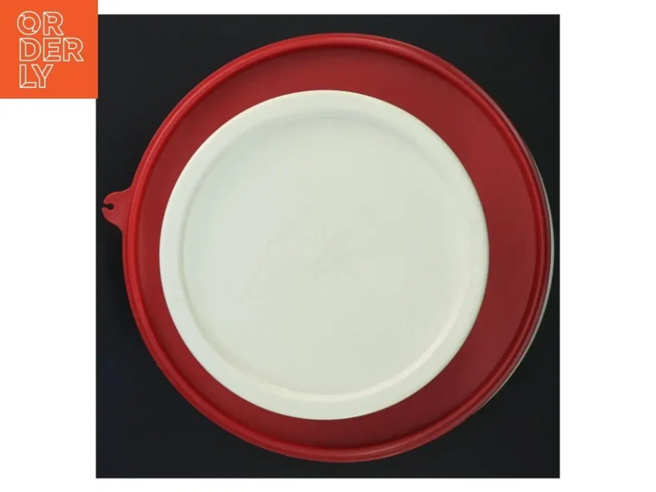 Billede 3 - Tupperware dessert og is forme mv , med låg  (str. Ø 23x8&ø16x6 cm)