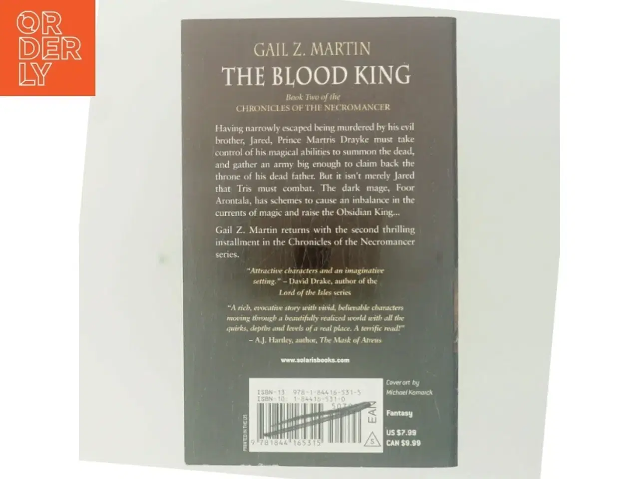 Billede 3 - The blood king af Gail Martin (Bog)