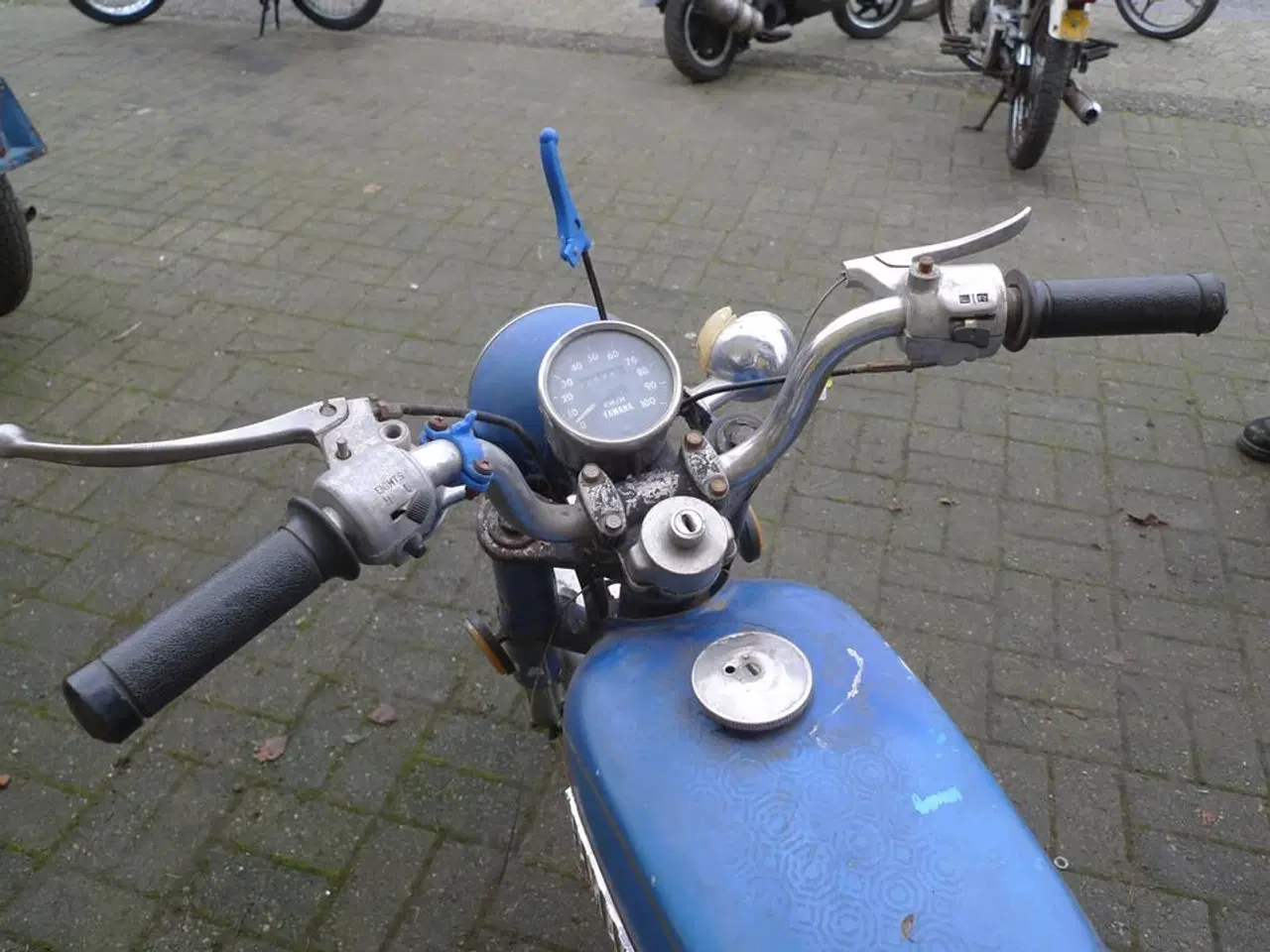 Billede 7 - Knallert, Yamaha m/drejeventil motor MOMSFRI