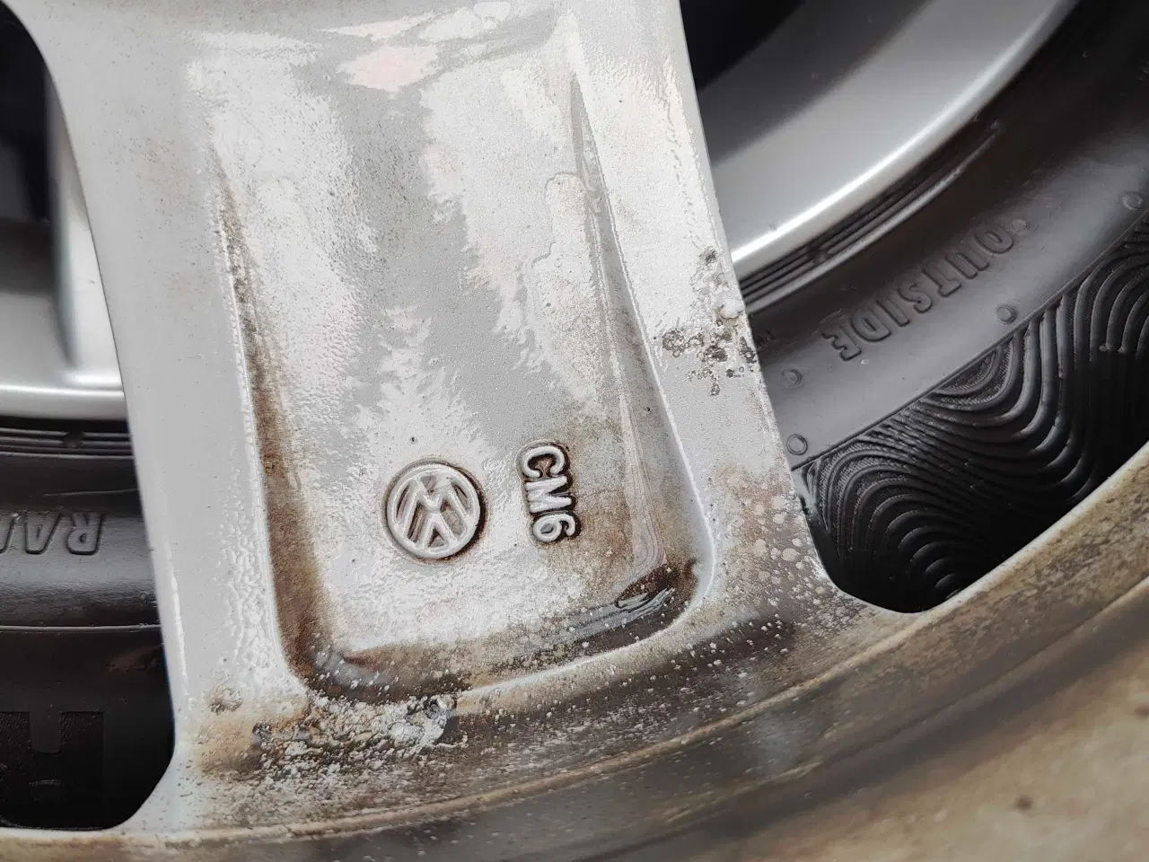 Billede 7 - Orginale VW Alufælge 16" med dæk 
