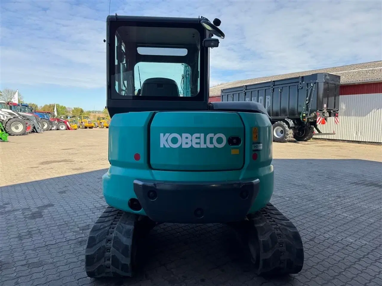 Billede 5 - Kobelco SK55 KUN 2100 TIMER OG MED SKOVLE!