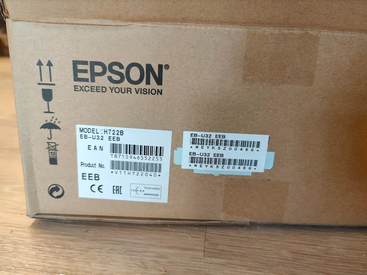 Billede 5 - Projektor, Epson EB-U32