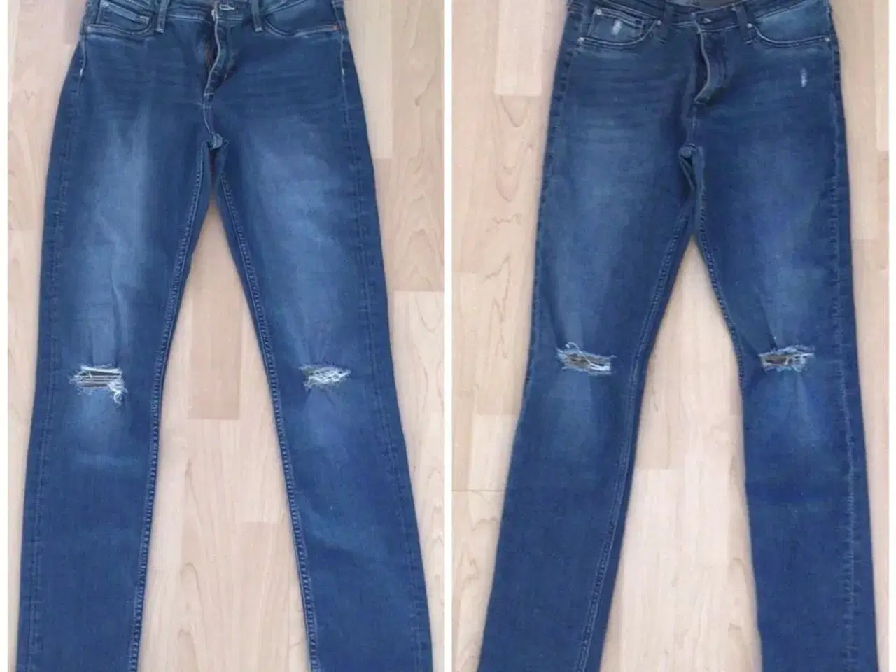 Billede 1 - 2 x H&M slim jeans str.170
