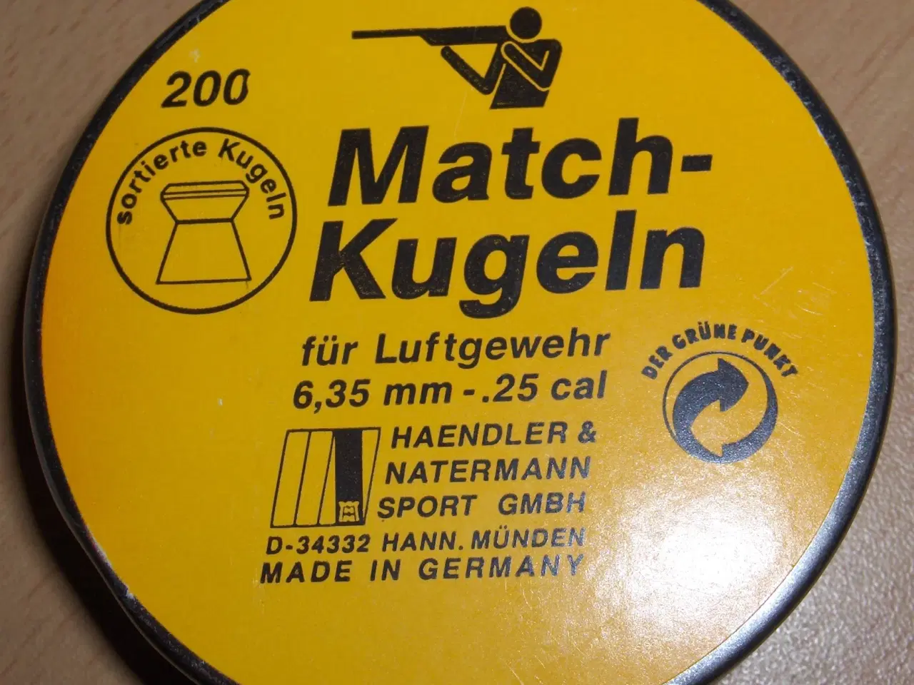 Billede 1 - H&N Luftgevær hagl kal. 6,35/25