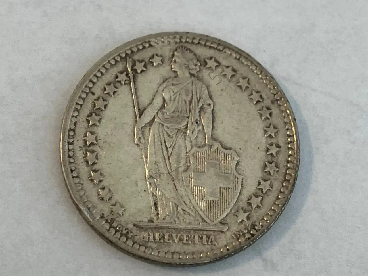Billede 2 - 2 Francs Switzerland 1921