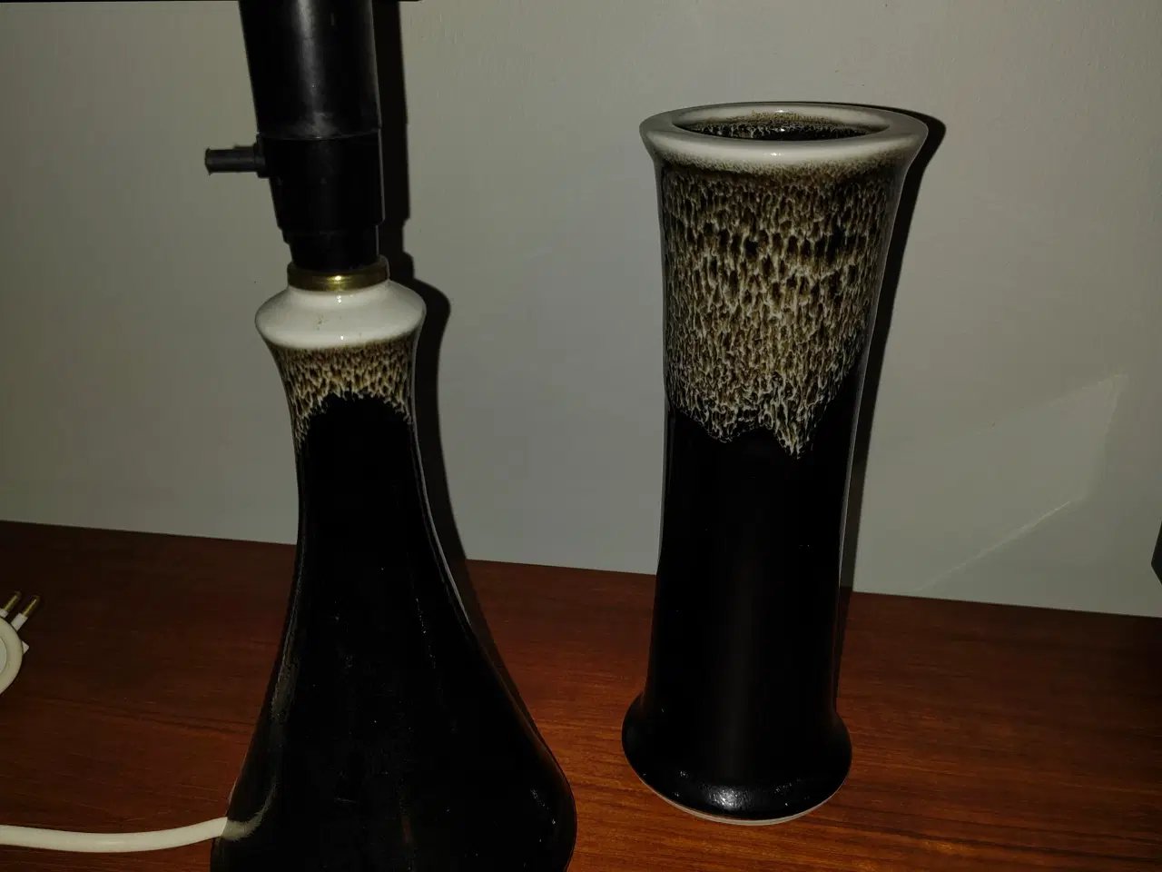 Billede 2 - Flot bordlampe/vase fra Louis Mulcahy pottery