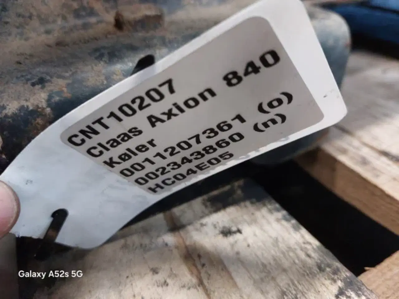 Billede 22 - Claas Axion 840 Køler 0011207361