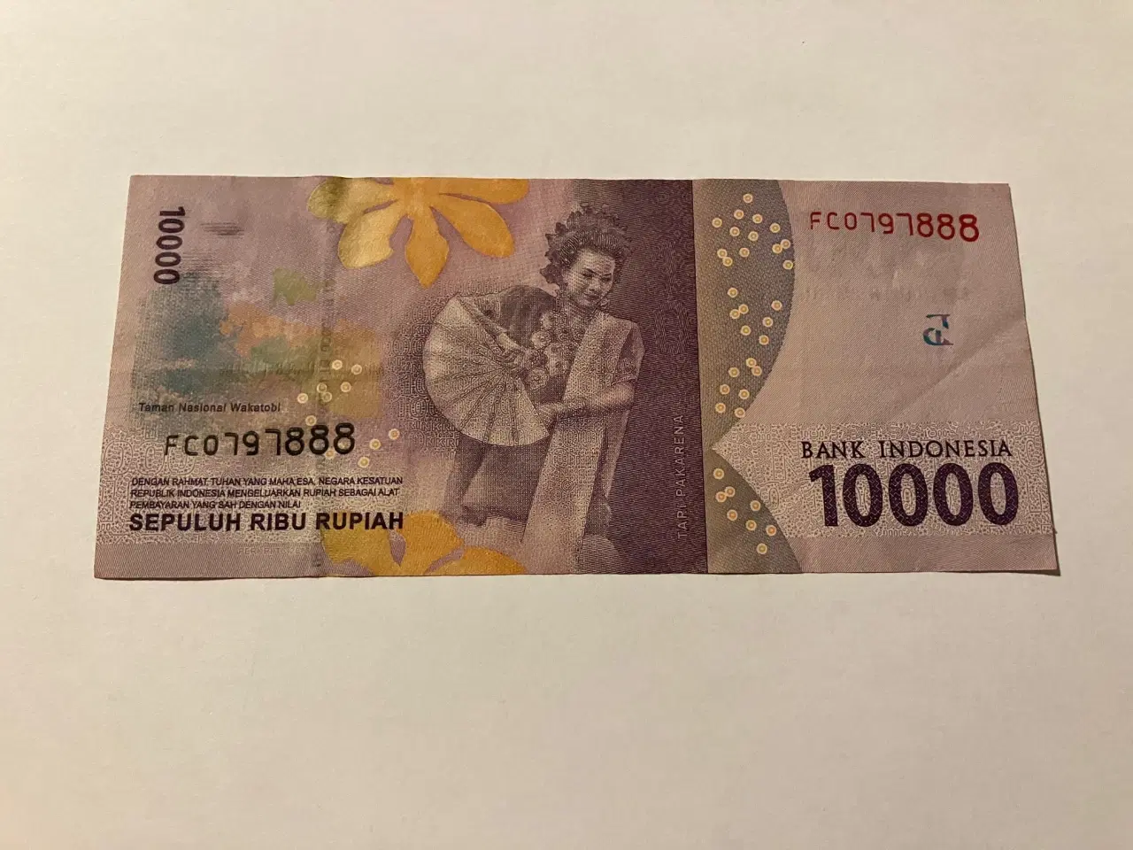 Billede 1 - 10000 Rupiah Indonesia