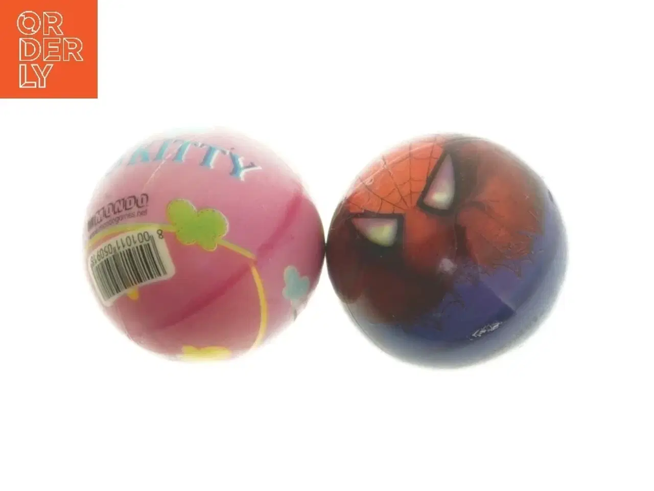 Billede 4 - Bouncing balls med Hello Kitty og Spider-Man design (str. Ø 6 cm)