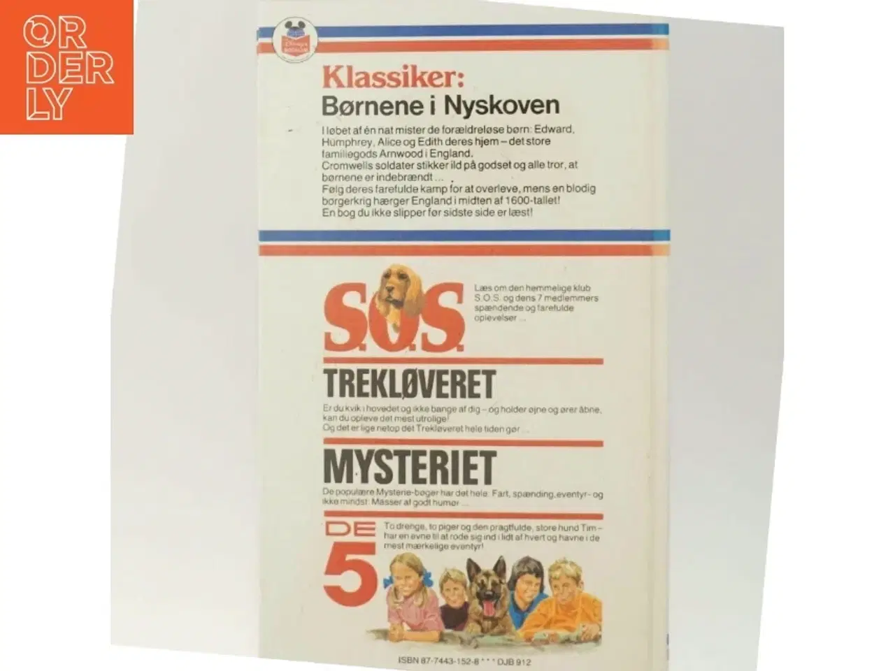 Billede 3 - Børnene i Nyskoven af Kaptajn Marryat fra Disneys Bogklub