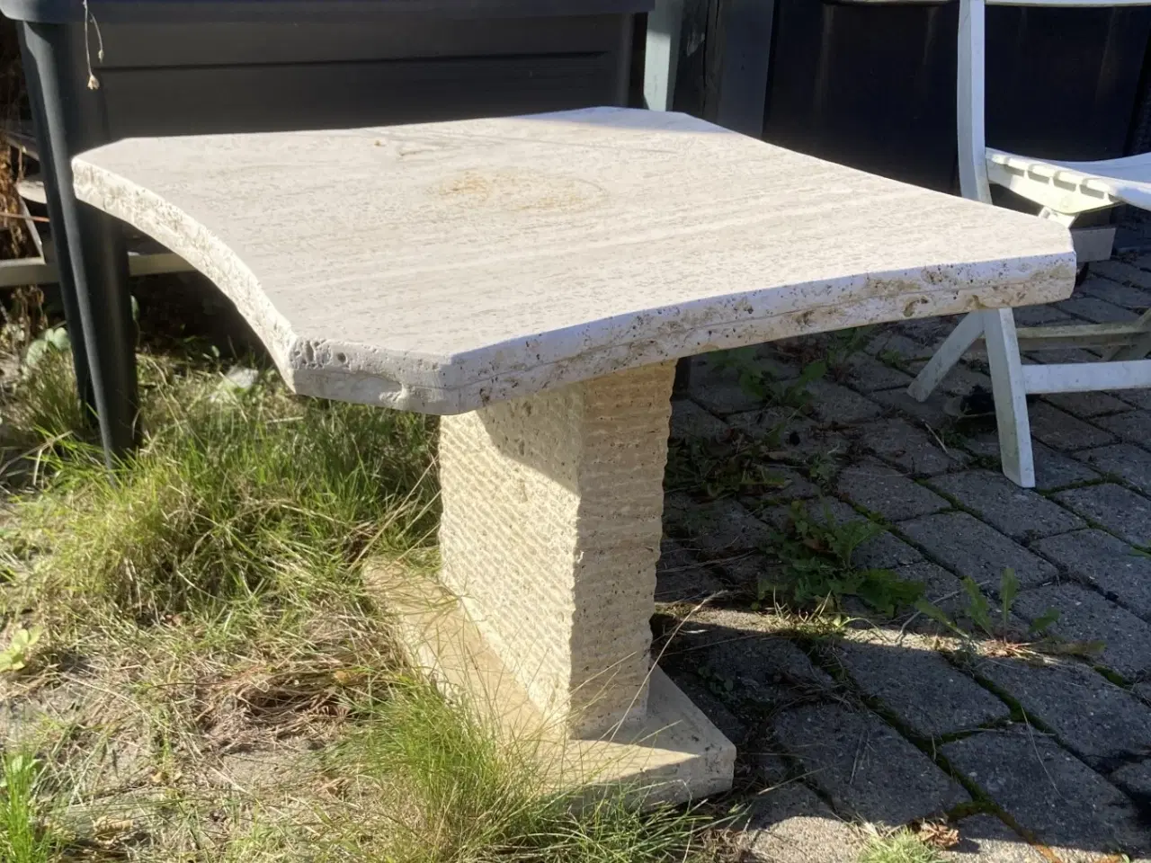 Billede 2 - Sidebord i marmor