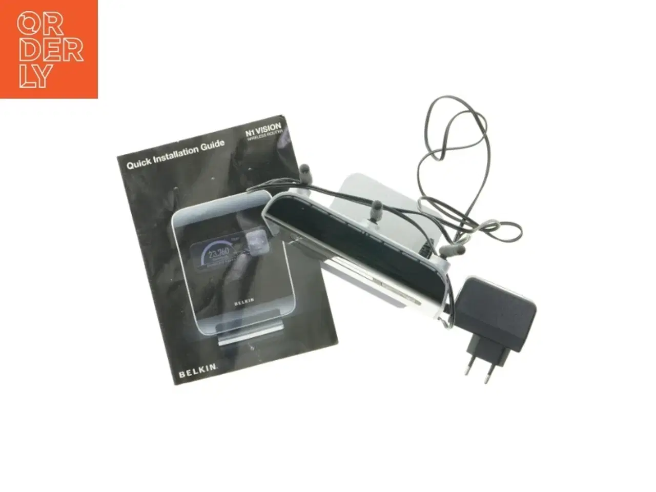 Billede 3 - Belkin N1 Vision Trådløs Router fra Belkin (str. 25x16 cm)