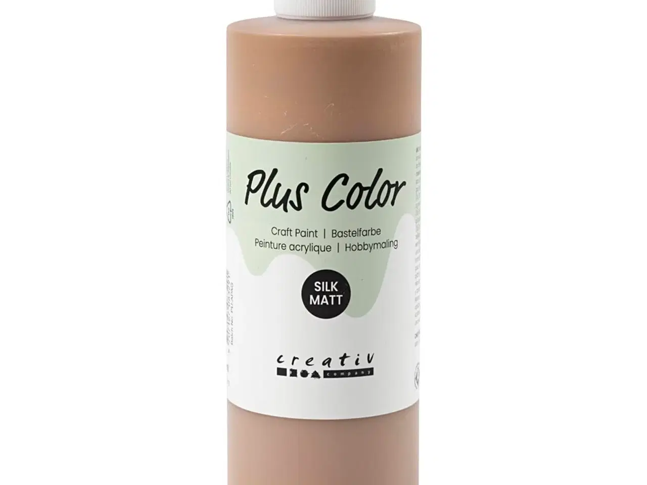 Billede 1 - Plus Color Hobbymaling, lys brun, 250ml/ 1 fl.