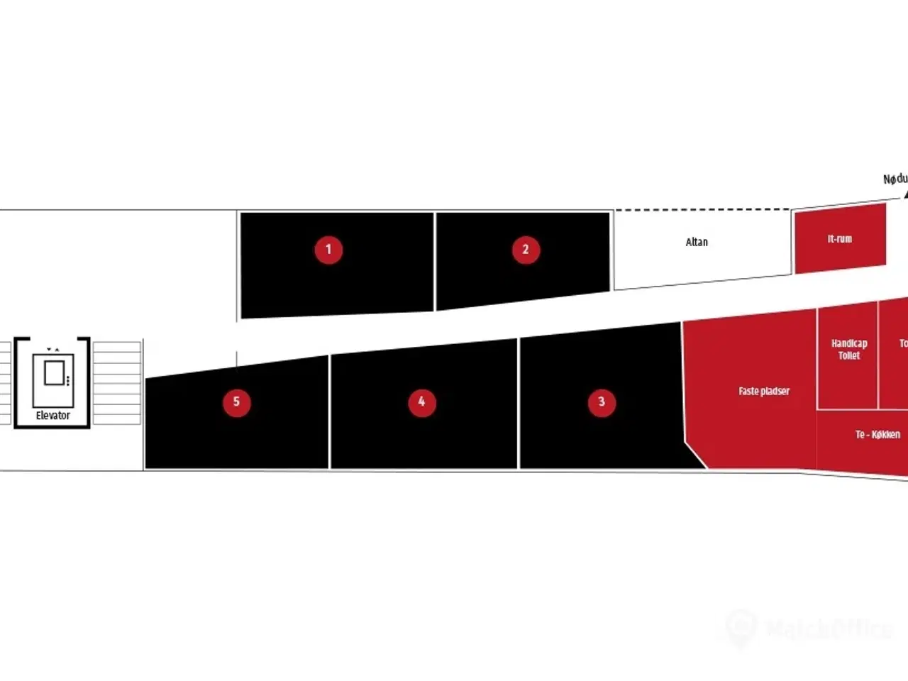 Billede 10 - Kontorhotel til leje på Baltic Kaj 1 med fælles faciliteter.