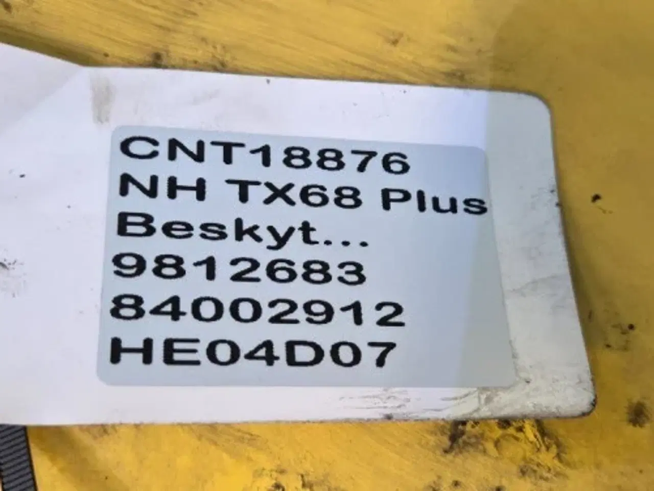 Billede 10 - New Holland TX68 Beskyttelseskærm 9812683