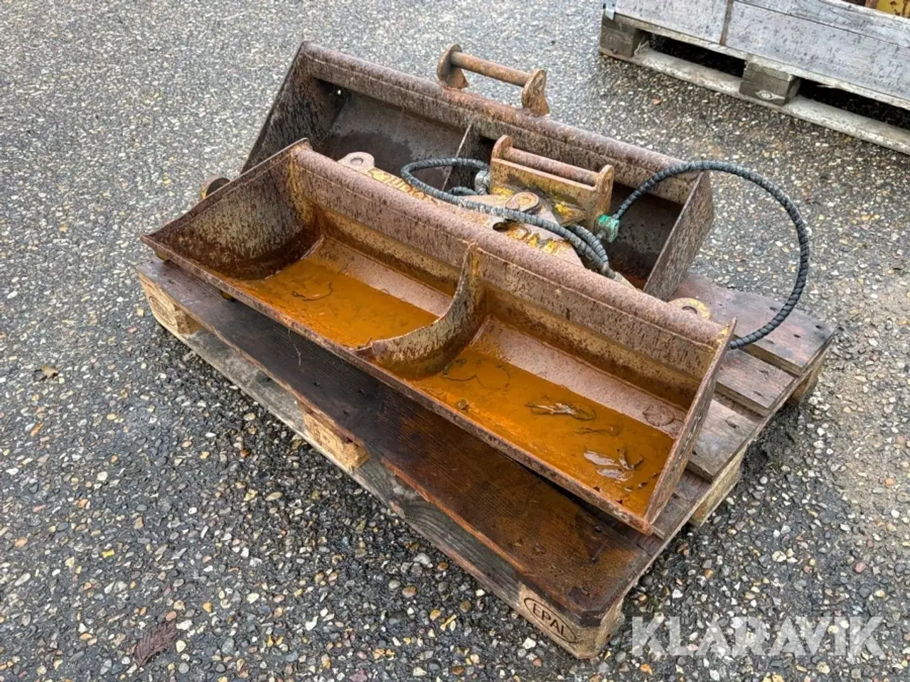 Billede 2 - Planerskovle og adapter til lynskift