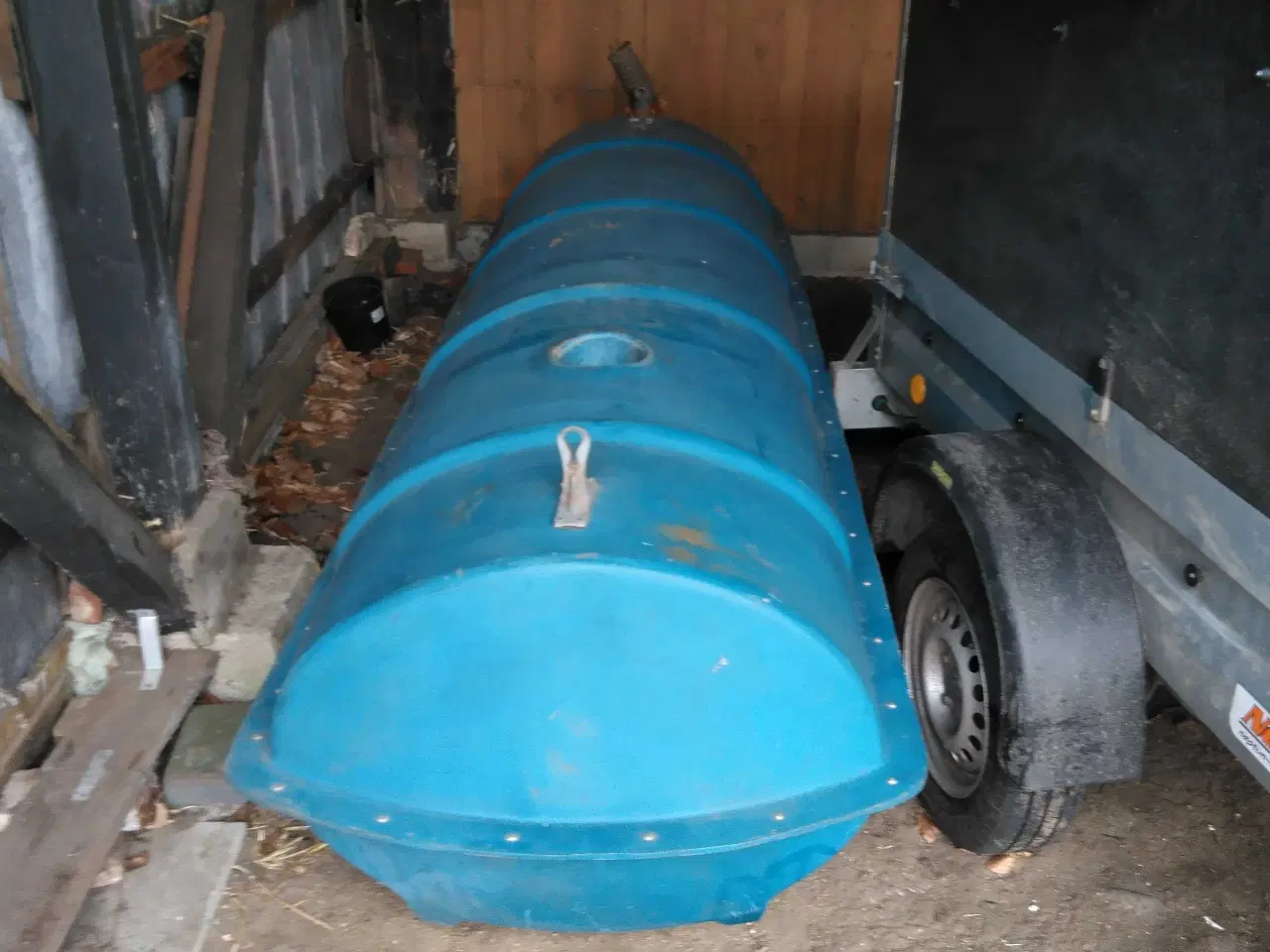 Billede 1 - Vandtank til vogn