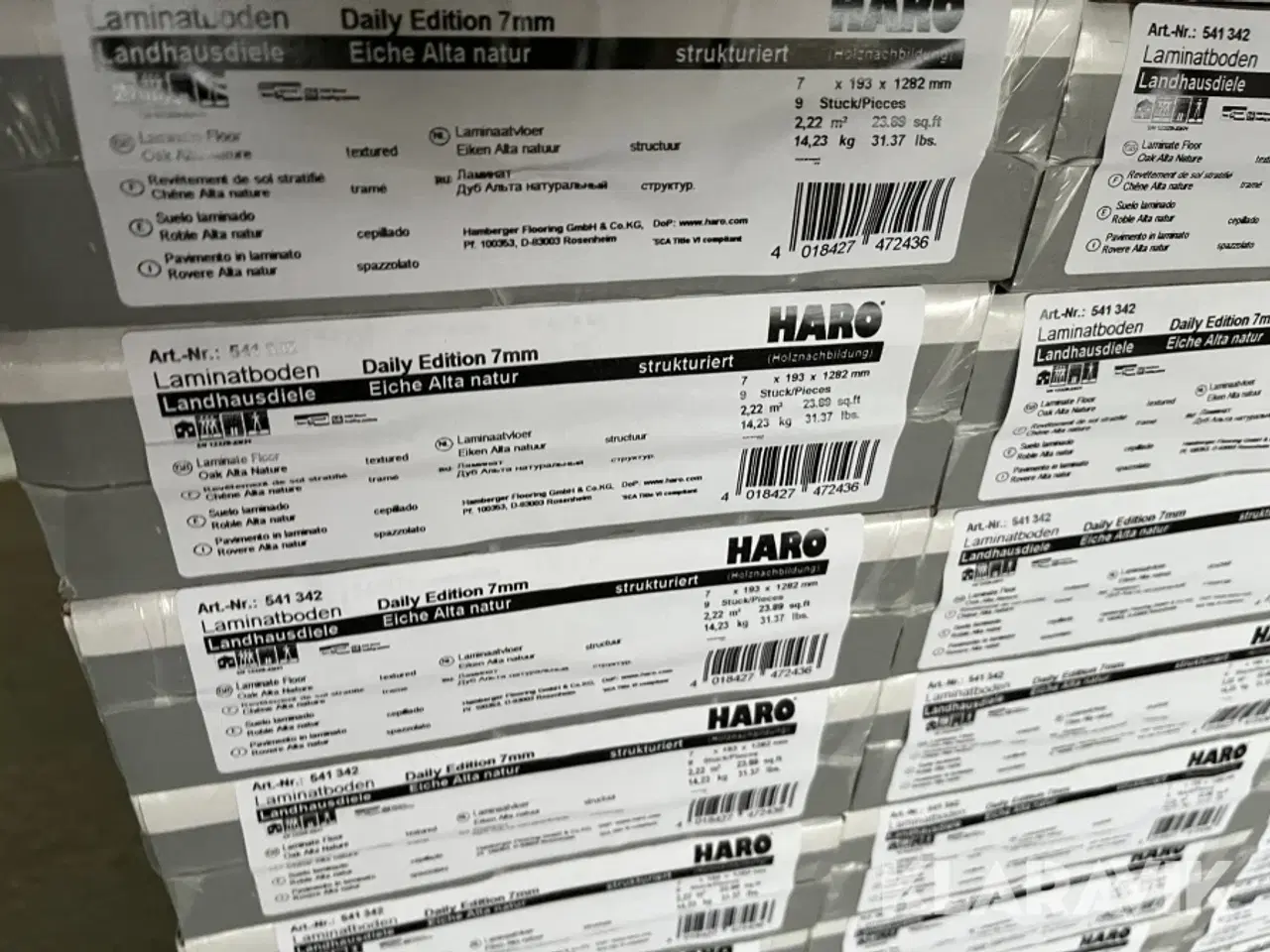 Billede 5 - Gulv laminat Haro Daily Edition Oak Nature 115 m2