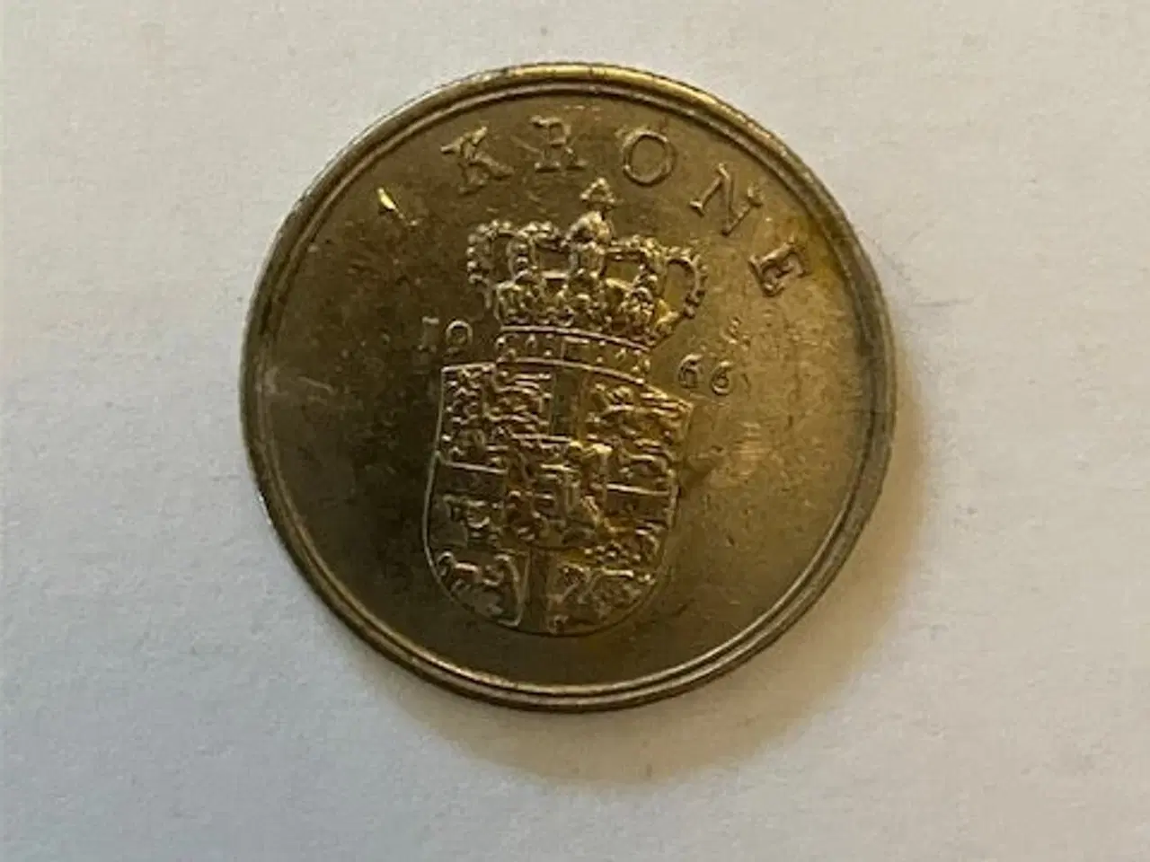 Billede 1 - 1 Krone 1966 Danmark
