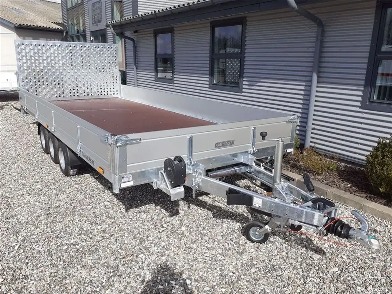 Billede 4 - 0 - Martz GT Universal 500/3   UNIVERSALTRAILER MED TIP. 3500 KG. FLYTBAR SPIL. ALUSIDER.