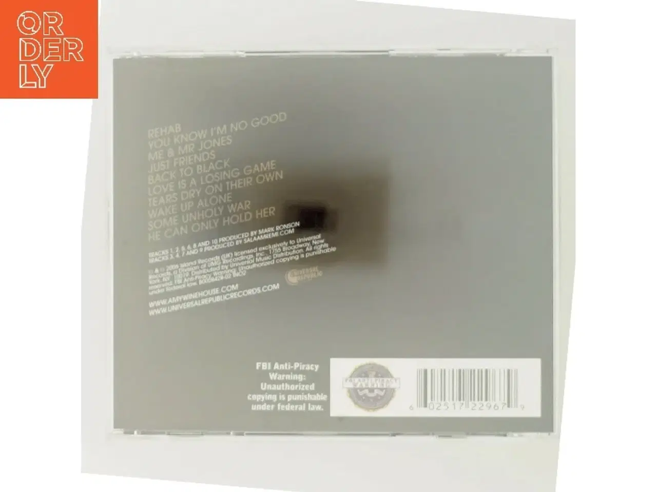 Billede 4 - Amy Winehouse 'Back to Black' CD