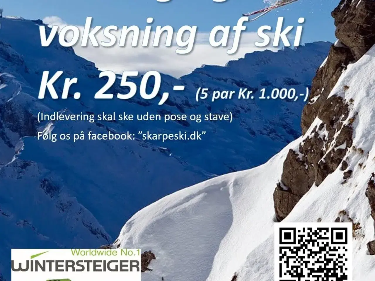 Billede 1 - Ski slibning og voksning