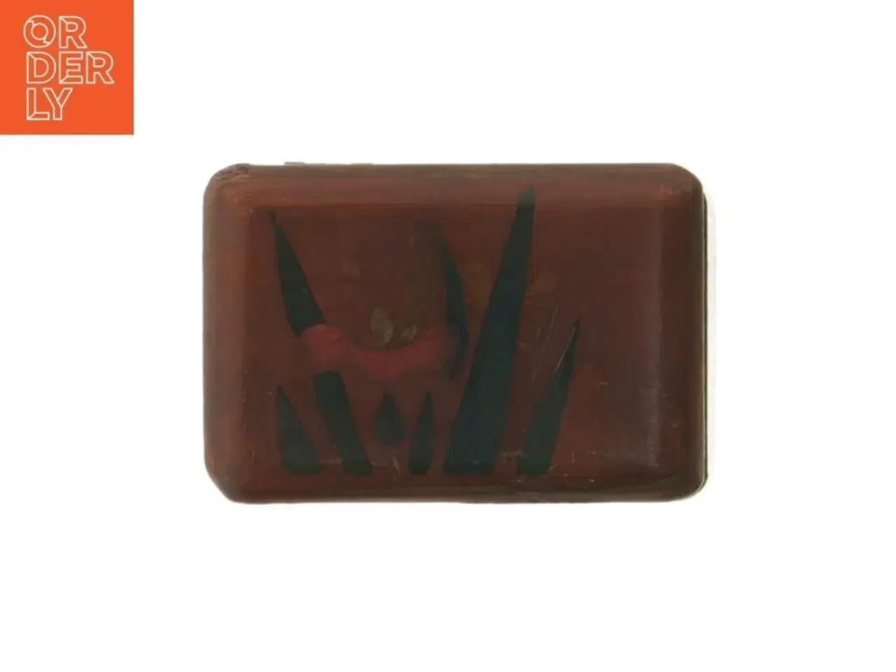 Billede 4 - Gammel kinesisk Træ æske(str. 9x6 cm)
